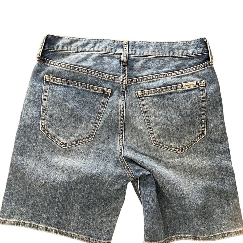 Eddie Bauer Blue Denim Women's Shorts Size 2 - Picture 3 of 6